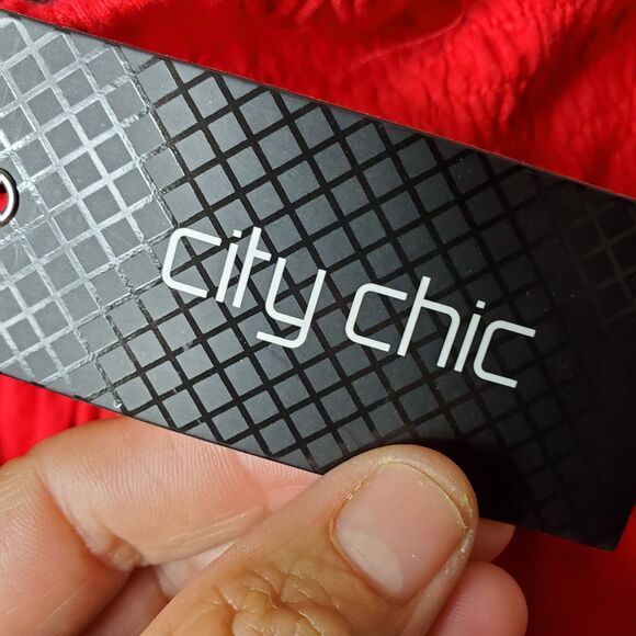 City Chic Ted Maxi High Low Dress Size XL NWT 100% Viscose - Picture 6 of 10